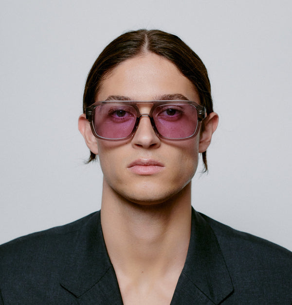 Kaya / Grey Transparent & Lilac Lens - Shade Files